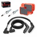 Ignition Coil Spark Plug W Wire Cap For Can-am Maverick Max 1000 1000r 2013-2018