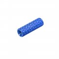 Uxcell M3x15mm Aluminum Standoff With Mesh Texture Column Spacer For Rc Airplane Fpv Quadcopter Cnc Royal Blue 10pcs