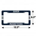 Xavier University Stripes License Plate Tag Frame