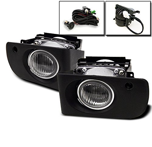 Acura Integra 2 4dr Dc2 Db9 Bumper Driving Chrome Fog Lights Lamp W Switch