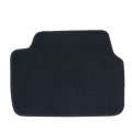 Black Velour Front Rear Floor Mats Carpet For Mini Cooper F55 F56 F57 2014-2024