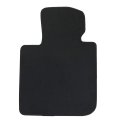 Black Velour Front Rear Floor Mats Carpet For Mini Cooper F55 F56 F57 2014-2024