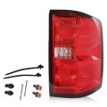 Tail Lights Assembly W O Bulbs Light Passenger Side Red Lens