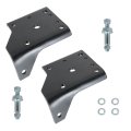 Leaf S-pring Shock Plate Kit Anchor Bracket With Studs Replacement For Ca-maro 1968-1969