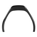 Steering Wheel Trim Cover Car Interior Decoration Fits For 3 Series 4 F30 F31 F34 F32 Styling Carbon Fiber Bright Black 
