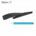 X Autohaux Rear Windshield Wiper Blade Arm Set 185mm 7 Inch For Mercedes-benz Fortwo 2013 2014 2015 2016 2017