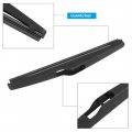 X Autohaux Rear Windshield Wiper Blade Arm Set 185mm 7 Inch For Mercedes-benz Fortwo 2013 2014 2015 2016 2017