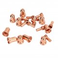 20pcs Plasma Electrode Tip Kit 52558 51311 P1 3 Nozzle Brass Cutting Torch Consumables Cutter Accessories For Pt80 Ipta Ptma 80