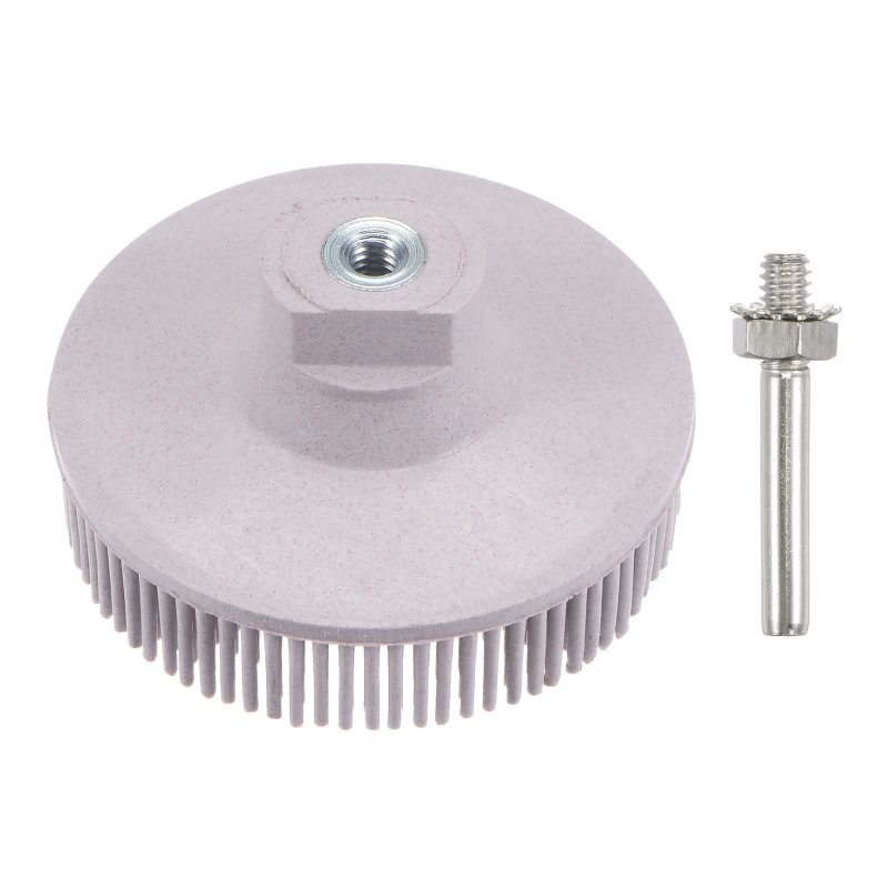3inch Bristle Disc 120 Grit Abrasive Coating Removal With 1 4 Inch Round Shank For Metalworking And Remove Stubborn Coatings