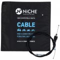 Niche Carburetor Throttle Cable Kit For Yamaha Kodiak 400 Wolverine 350 3hn-26311-10-00 3hn-14101-00-00 3hn-14101-01-00