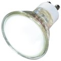 Satco S4128 35 Watt Mr16 Halogen Gu10 Base 120 Volt Frosted Fl 36 Beam Pattern No Harmful Ultraviolet Rays Light Bulb With Lens 