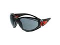 Elvex Gg-40g-af Go-specs Safety Glasseswith Gray Hard Coated Polycarbonate Lenses Graphite Frame 