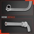 A-premium Automatic Transmission Oil Cooler Line Hose Assembly Compatible With Ford Fusion 2006-2012 Lincoln Mkz 2007-2012