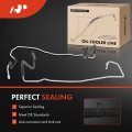 A-premium Automatic Transmission Oil Cooler Line Hose Assembly Compatible With Ford Fusion 2006-2012 Lincoln Mkz 2007-2012