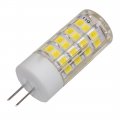 Hqrp 2-pack G4 Bi-pin 52 Leds Light Bulb Smd 2835 Cool White For Accent Cabinet Ceiling Fan Chandelier Closet Table Lights Vase
