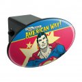 Superman The American Way Oval Tow Trailer Hitch Cover Plug Insert