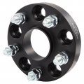 Ocpty 2pcs 5x4 Tox4 Wheel Spacers 1 Inch 12x1 5 Studs 64 1mm Hub Bore Forged Centric 5 Lug Fit Prelude Accord Hr-v Cr-v Insight