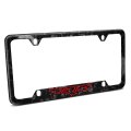 Ram 1500 Trx In Red Printed Real Black Forged Carbon Fiber 50 States License Plate Frame Official Licensed 