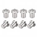 Uxcell 4mm Drill Center For Dowel And Tenon Stainless Steel Woodworking Doweling Centering Tool 8pcs