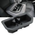 Cup Holder Insert For 2024 2025 2026 Toyota 8 Seat Sequoia And 2022 Tundra 2nd Row Tpe Drink Bottle Interior Black 