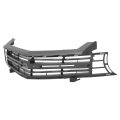 Ikon Motorsports Front Upper Grille For 2010-2013 Chevy Camaro Zl1 Style Unpainted Black Pp Radiator Mesh Grill Bodykits