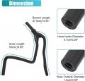 Allmost Upper Radiator Inlet Hose Compatible With Cadillac Ats Chevy Chevrolet Camaro 2 0l I4 2013-2019 22908202