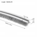 Uxcell Brush Weather Stripping 15m 49 2ft Card-slot Seal Strip Pile Weatherstrip Door Sweep For Window 7x6mm Wxh