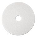 Super Polish Floor Pad 4100 20 In Diameter White 5 Per Carton Polyester Fine Grit For Wood Floors And Soft Finishes 