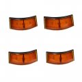 Eparts Inc E-re55150 2 Re55151 Lh Rh Front Rear Led Amber Cab Corner Warning Lights For John Deere 7720 7820 7920 8100 8110 