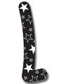 6-inch Wall Hanging Wood Letter Modern Black And White Pattern L 