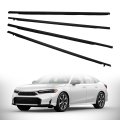 Window Seal Weatherstrip Moulding Trim For Honda Civic 2022 2025 Replaces 72450 T20 A11 72410 72950 A01 72910 Black Rubber 