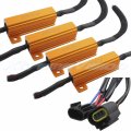 Xtremevisiona Led Anti Flicker Resistor Decoder Plug And Play Error Free 1 Pair H13 9008 