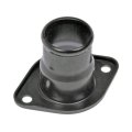 Engine Coolant Thermostat Housing For Jeep Commander 2006 To 2010 Metal Black 90 Degrees Neck Angle 0 375 In Mounting Hole 1 