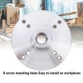 Wood Lathe Steel Faceplate 150mm 6in 8 Mounting Holes 33mm 1 3in Thread Woodworking Machine Chuck Face Plate
