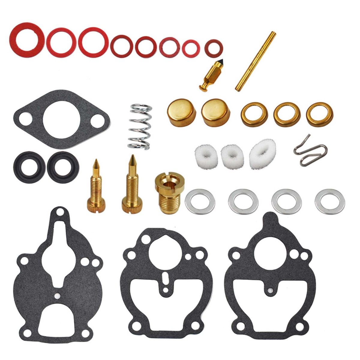 Carburetor Carb Repair Kit K2112 K2111 K2106 Replacement For 61 161 67 68 Ih Farmall