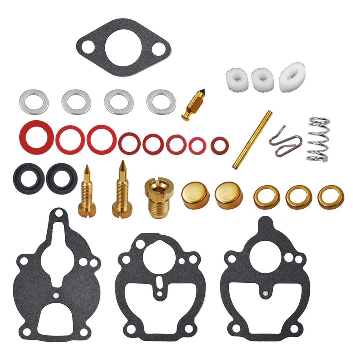 Carburetor Carb Repair Kit K2112 K2111 K2106 Replacement For 61 161 67 68 Ih Farmall