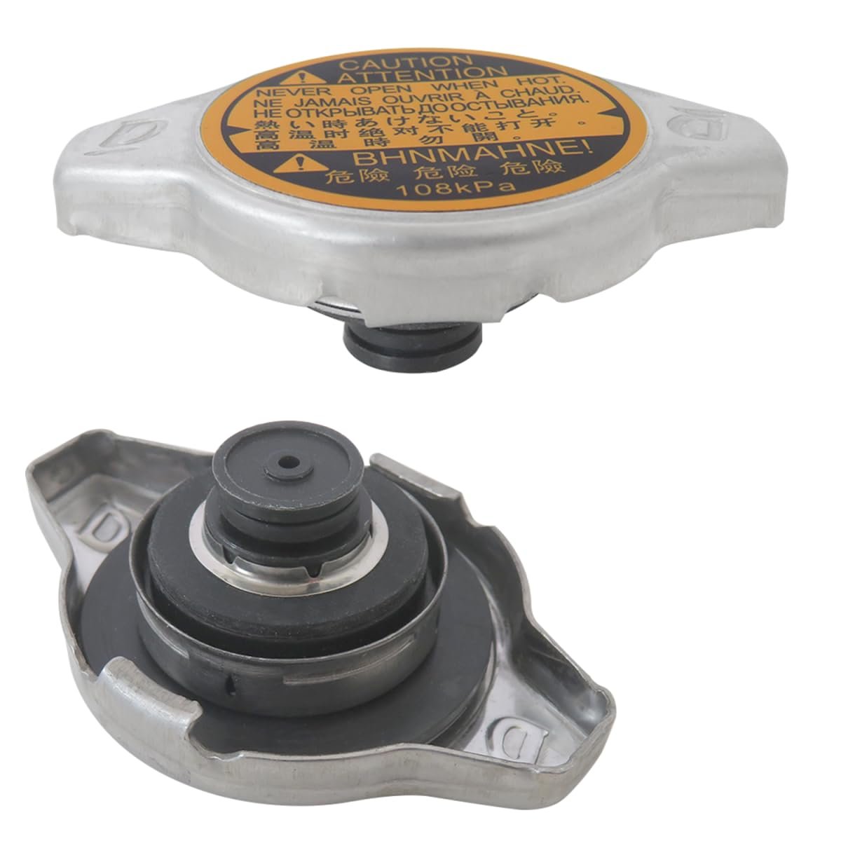 Version 2 Pack Radiator Cap Replace 1640131650 1640131520 1640131480 1640146610 Fit For Lexus 1998-2005 Gs300