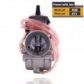 Svkzgfz Pwk 38mm Carburetor For Suzuki Rm125 1975-2007 Rm250 1976-2008 Carb