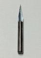 10 Pcs Lot 3 175mm Degree 0 2mm Tip V Shape Flat Bottom Carbide Pcb Engraving Bits Cnc Router Tool 