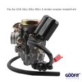 Goofit Pz18 Carburetor For Gy6 49cc 50cc 60cc 80cc 4 Stroke Taotao Baja Roketa Sunl Kazuma Scooter Moped Atv