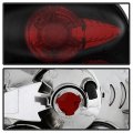 Acanii For 1999-2004 Chevy Silverado Gmc Sierra W Stepside Black Smoke Rear Tail Lights Brake Lamps Driver Passenger