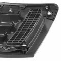 Fo1200510 Factory Style Front Bumper Grill Grille Assembly Compatible With Ford F-150 2009-2012 Matte Black