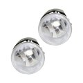 Fog Light Assembly Pair For Dodge Grand Caravan 2011 2020 Driver And Passenger Side Capa Certified With Bulbs Replacement 