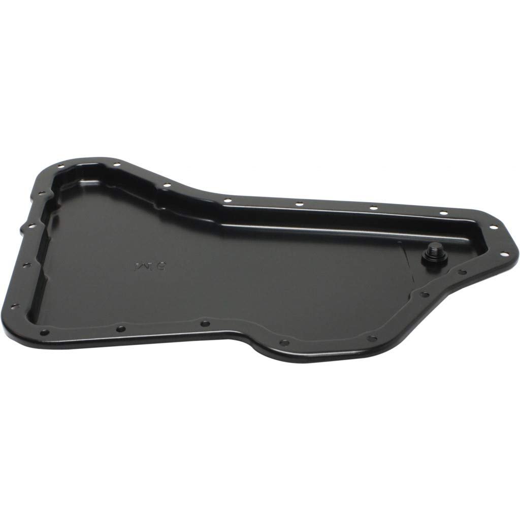 Transmission Pan For Chevy Venture 1997 1998 1999 2000 2001 2002 2003 2004 Black Iron Material Includes Drain Plug