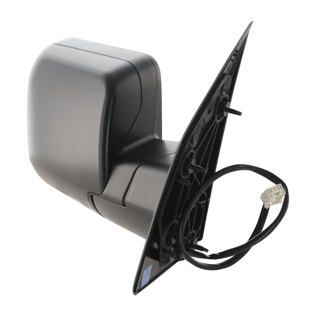 Nissan Armada 2005 2015 Passenger Side Door Mirror Power Foldaway Heated Textured Black Convex Glass 6 Pin 5 Wire Replacement