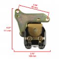 Caltric Rear And Front Brake Disc With Bolt Caliper Compatible Honda Fourtrax 400 Trx400ex 1999 2000 2001 2002 2003 2004