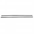 Uxcell 2pcs 24inch Windscreen Window Bracketless Wiper Blade Rubber Refill Strip For Car