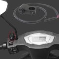 Universal 7 8 Handlebar Headlight Fog Spot Light On Off On Switch Fit Most Of Motorcycles Black