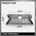 Front Bumper Upper Grille For Lx Rx350 2016 2018 Rx450h 2019 And Rx350l Gray Part 531110e170 Lx1200180