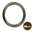 Engine Oil Drain Plug Gaskets For Subaru Outback 2000 2019 10 Piece Steel Yellow Set Replacement 11126 Aa000 And 31168 0100